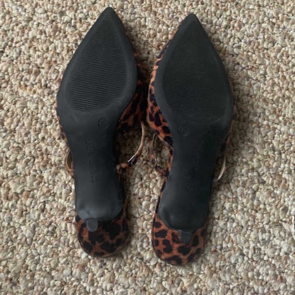 Gorgeous Leopard Mules pointed comfy upper and plushy footbed - Picture 4 of 5